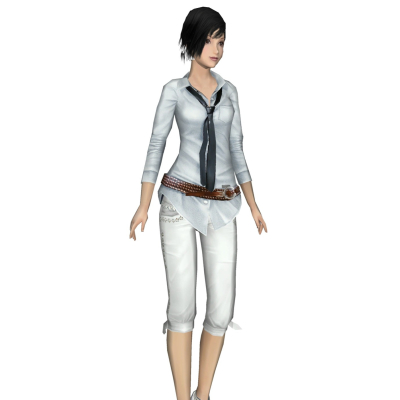 现代女士免费su模型(1)