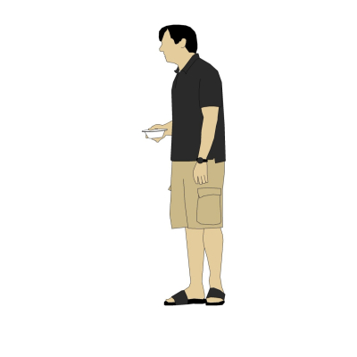 现代人物免费su模型(1)