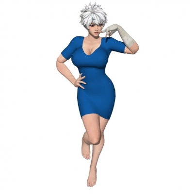 现代女士免费su模型(1)