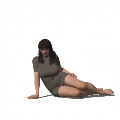 现代女士免费su模型(1)