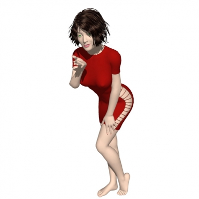 现代女士免费su模型(1)