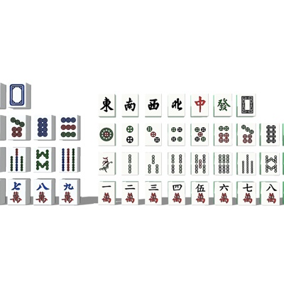 现代麻将免费su模型(1)