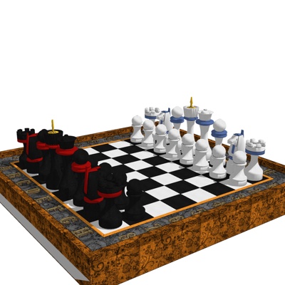 中式国际象棋免费su模型(1)