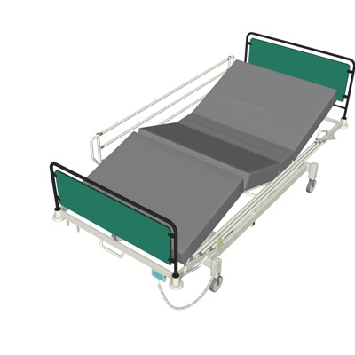 现代医疗床免费su模型(1)