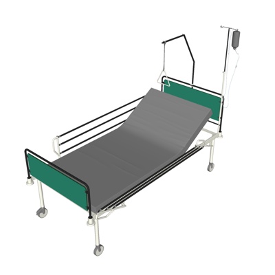 现代医疗床免费su模型(1)