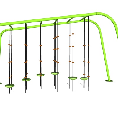 现代儿童游乐设施免费su模型(1)