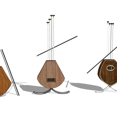 现代音乐设备免费su模型(1)