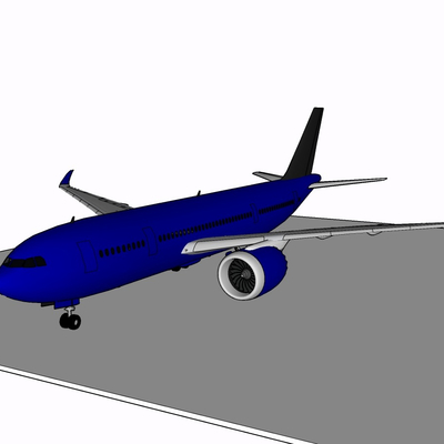 现代飞机免费su模型(1)