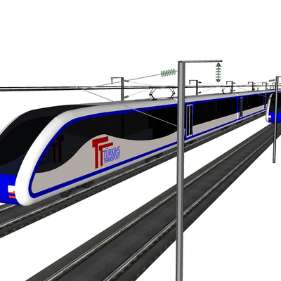 现代高速列车免费su模型(1)