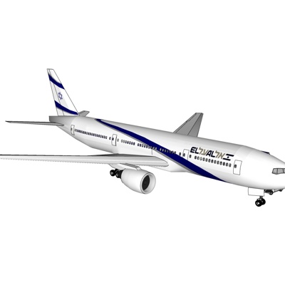 现代大型客机免费su模型(1)
