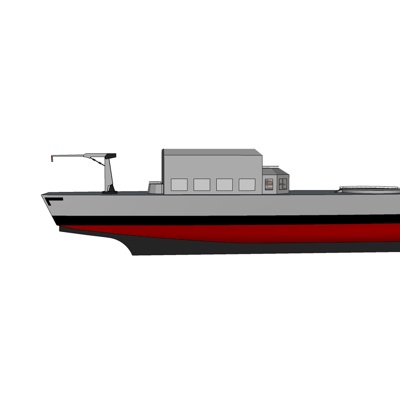 现代小型轮船us模型(1)