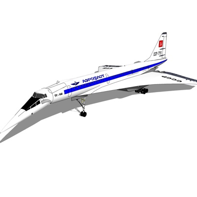 现代大型客机免费su模型(1)