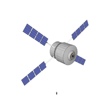 现代卫星免费su模型(1)