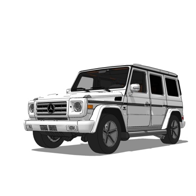 现代汽车免费su模型(1)
