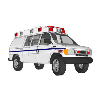 现代小货车免费su模型(1)