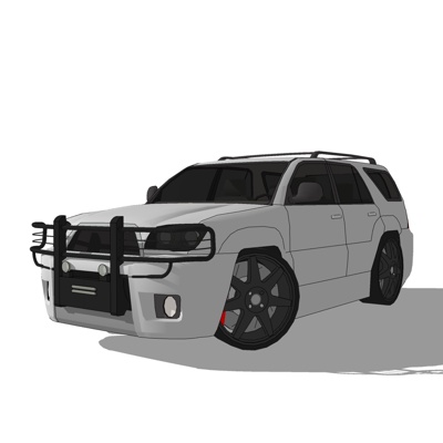 现代小汽车免费su模型(1)
