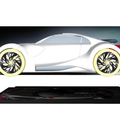 现代跑车免费su模型(1)