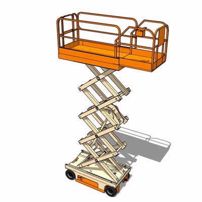 现代升降台免费su模型(1)
