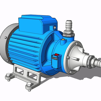 现代金属电动机免费su模型(1)