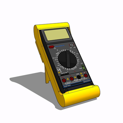 现代电子万用表免费su模型(1)