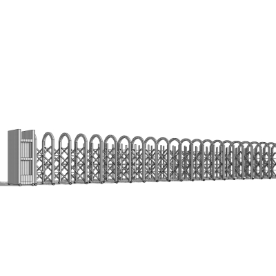 现代自动伸缩门免费su模型(1)