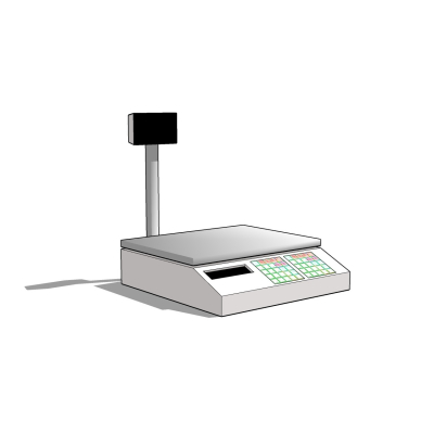 现代电子秤免费su模型(1)