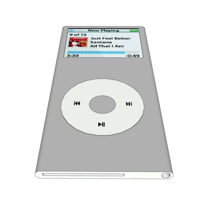 现代MP3音乐播放器免费su模型(1)