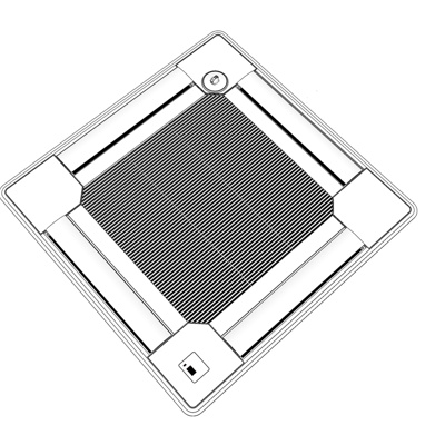 现代中央空调免费su模型(1)