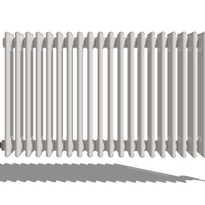 现代暖气片免费su模型(1)
