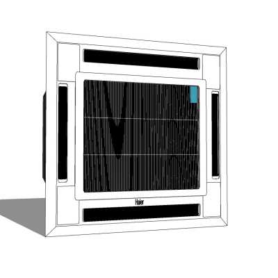 现代空调排气扇免费su模型(1)