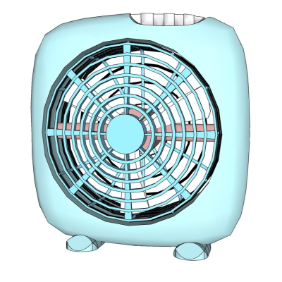 现代电风扇免费su模型(1)
