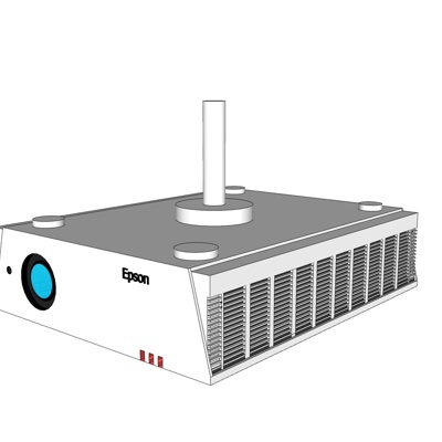 现代投影仪免费su模型(1)