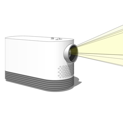 现代投影仪免费su模型(1)