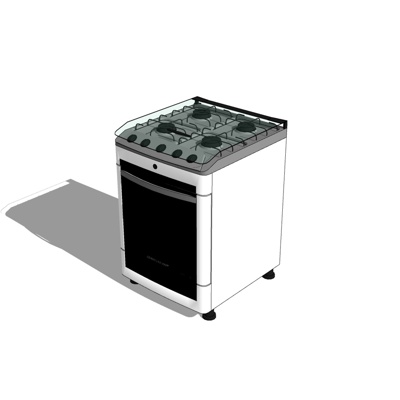 现代集成灶免费su模型(1)