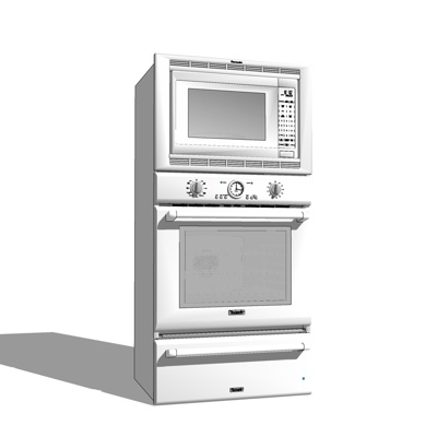 现代烤箱免费su模型(1)