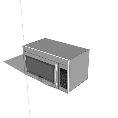 现代微波炉免费su模型(1)