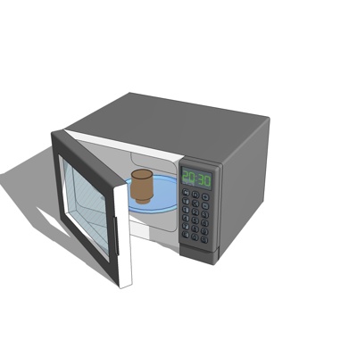现代微波炉免费su模型(1)