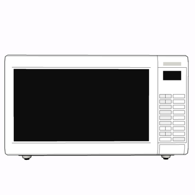 现代微波炉免费su模型(1)