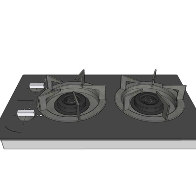 现代灶台免费su模型(1)