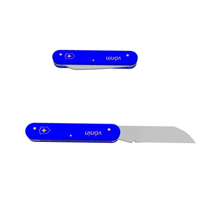 现代折叠刀免费su模型(1)