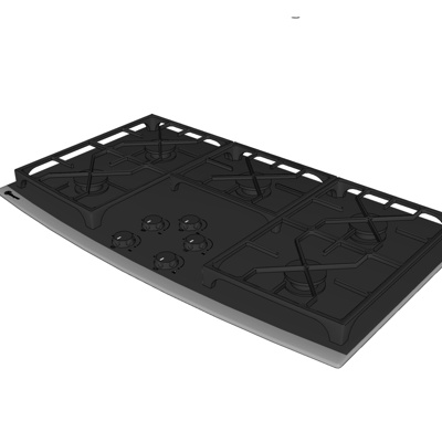 现代炉灶免费su模型(1)