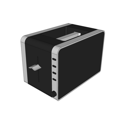 现代吐司机免费su模型(1)