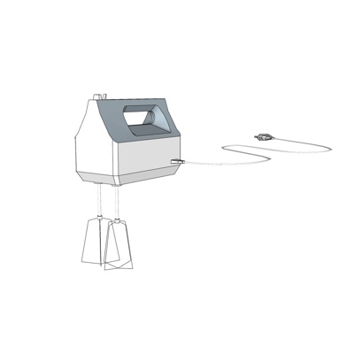 现代搅拌机免费su模型(1)
