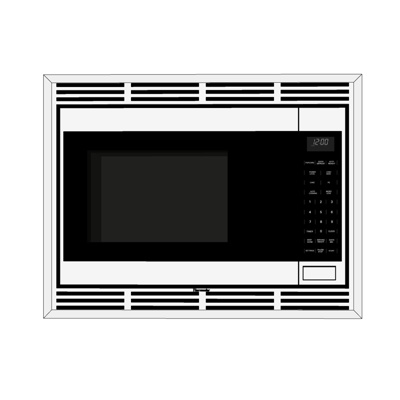 现代微波炉免费su模型(1)