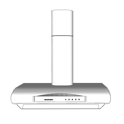 现代抽油烟机免费su模型(1)
