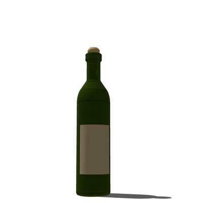 现代红葡萄酒免费su模型(1)