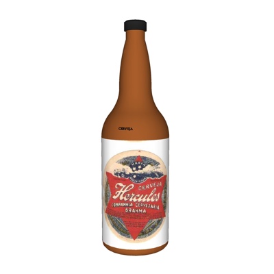 现代啤酒酒水免费su模型(1)