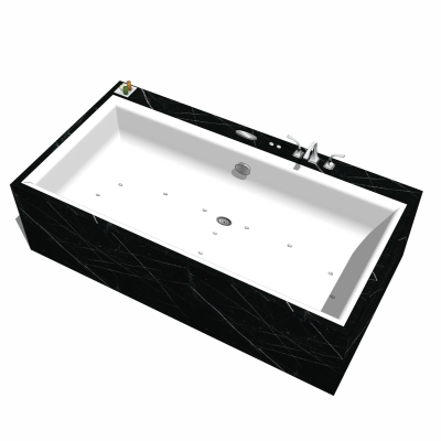 现代浴缸免费su模型(1)