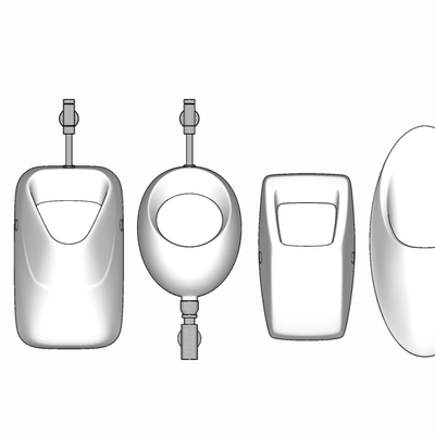 现代男士小便器免费su模型(1)