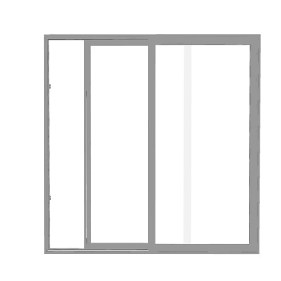 现代玻璃窗户免费su模型(1)